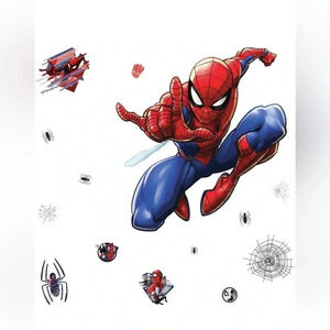 Marvel - Spider-Man -  18 Wall Decals - BNIB 🕷️ 🕸️